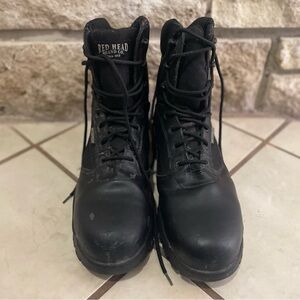 RedHead Men's Classic Black Leather Boots